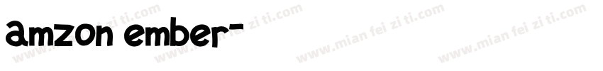 amzon ember字体转换